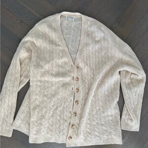 Giusta Oversized Cashmere Cardigan